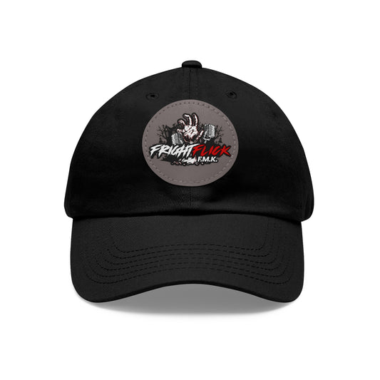 Fright Flick FMK--Hat with Leather Patch (Round)